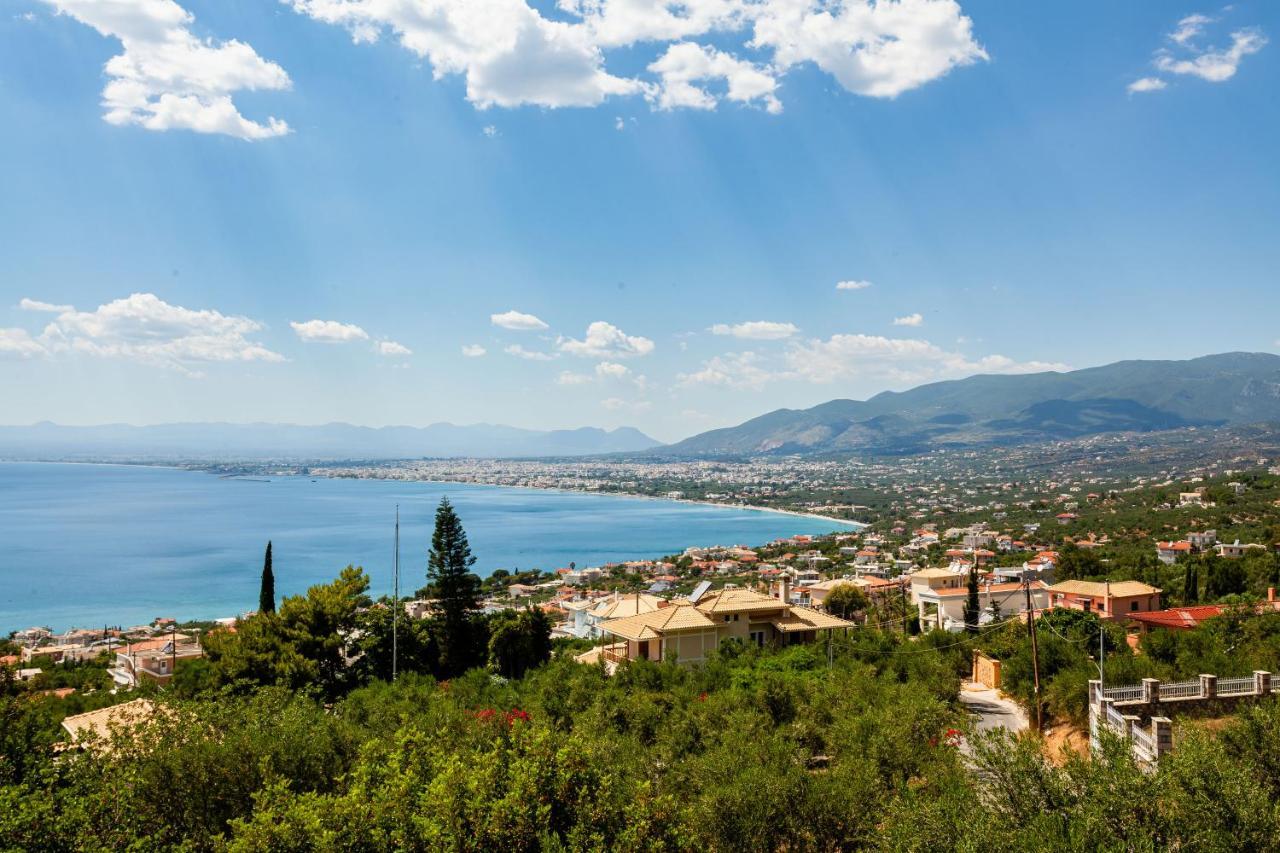 Verga Majestic Sunsets - Elegant & Secluded Retreat Kalamata Exterior photo